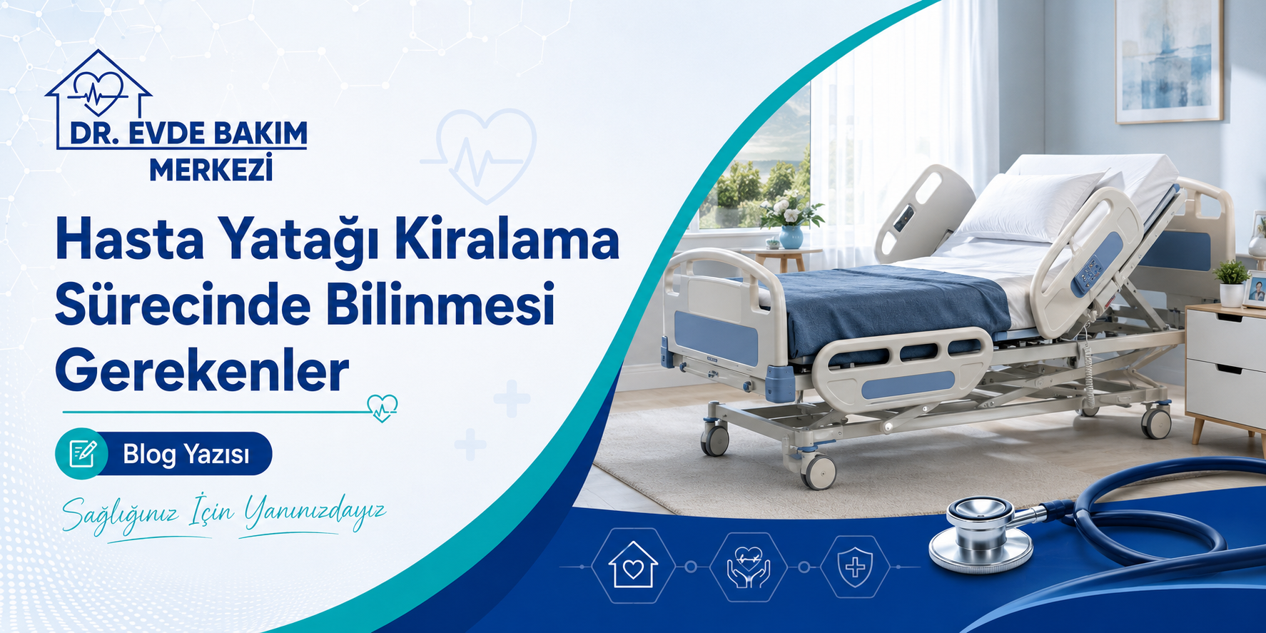 Hasta yatağı kiralama sürecinde bilinmesi gerekenler blog banner görseli