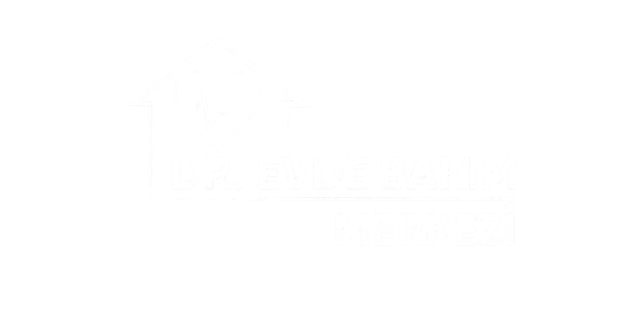 Dr. Evde Bakım Merkezi resmi logosu, evde sağlık hizmetleri ve hasta bakım hizmetleri sunan kurumsal sağlık markası logosu
